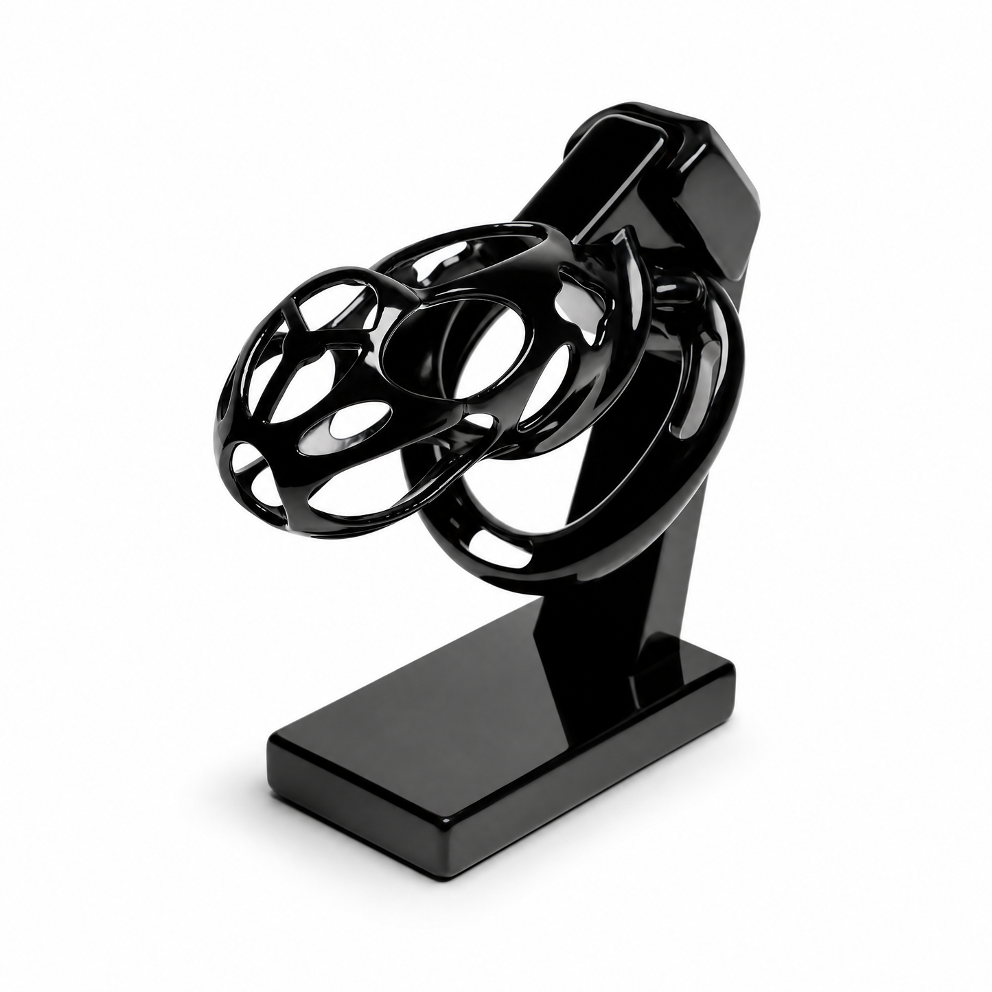 Xeno Chastity Cage Starlight Black 3.43″ M