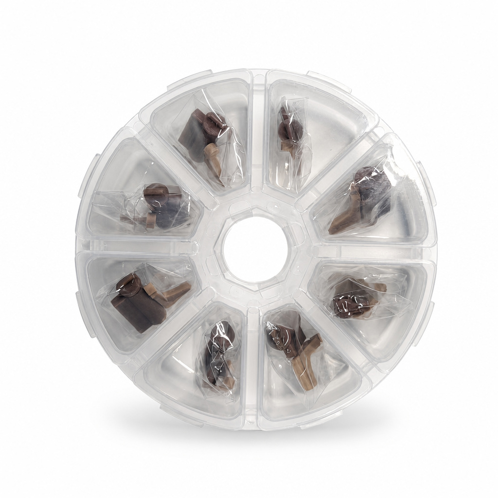 Disposable Numbered Travel Locks (8 Pack)
