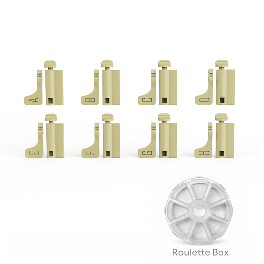 Disposable Numbered Travel Locks (8 Pack)