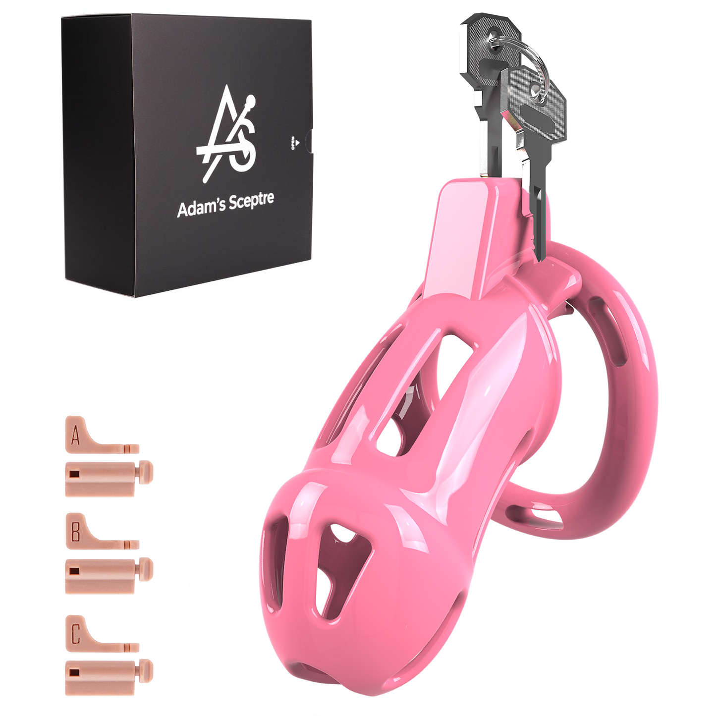 Covenant Chastity Cage Candy Pink (L)