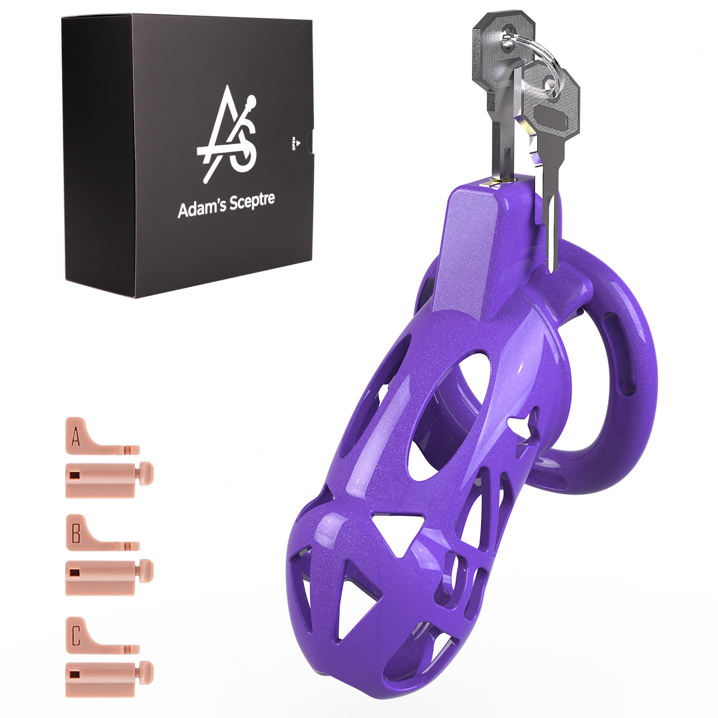 Sigil Chastity Cage Starlight Purple (L)