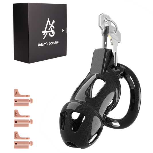 Covenant Chastity Cage Starlight Black 3.43″ M