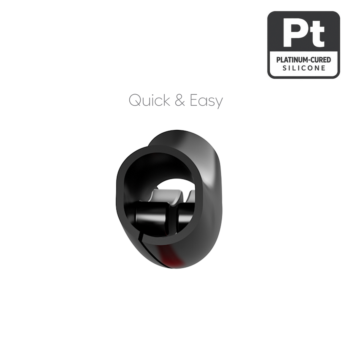 Platinum Silicone Soft Plugs — 2-Pack