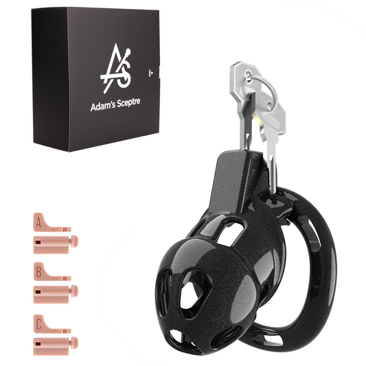 Covenant Chastity Cage Starlight Black 2.64″ S