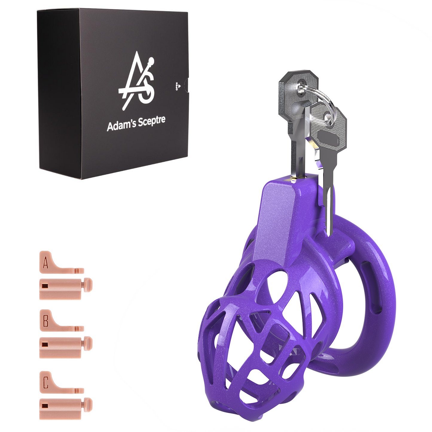 Sigil Chastity Cage Starlight Purple (S)