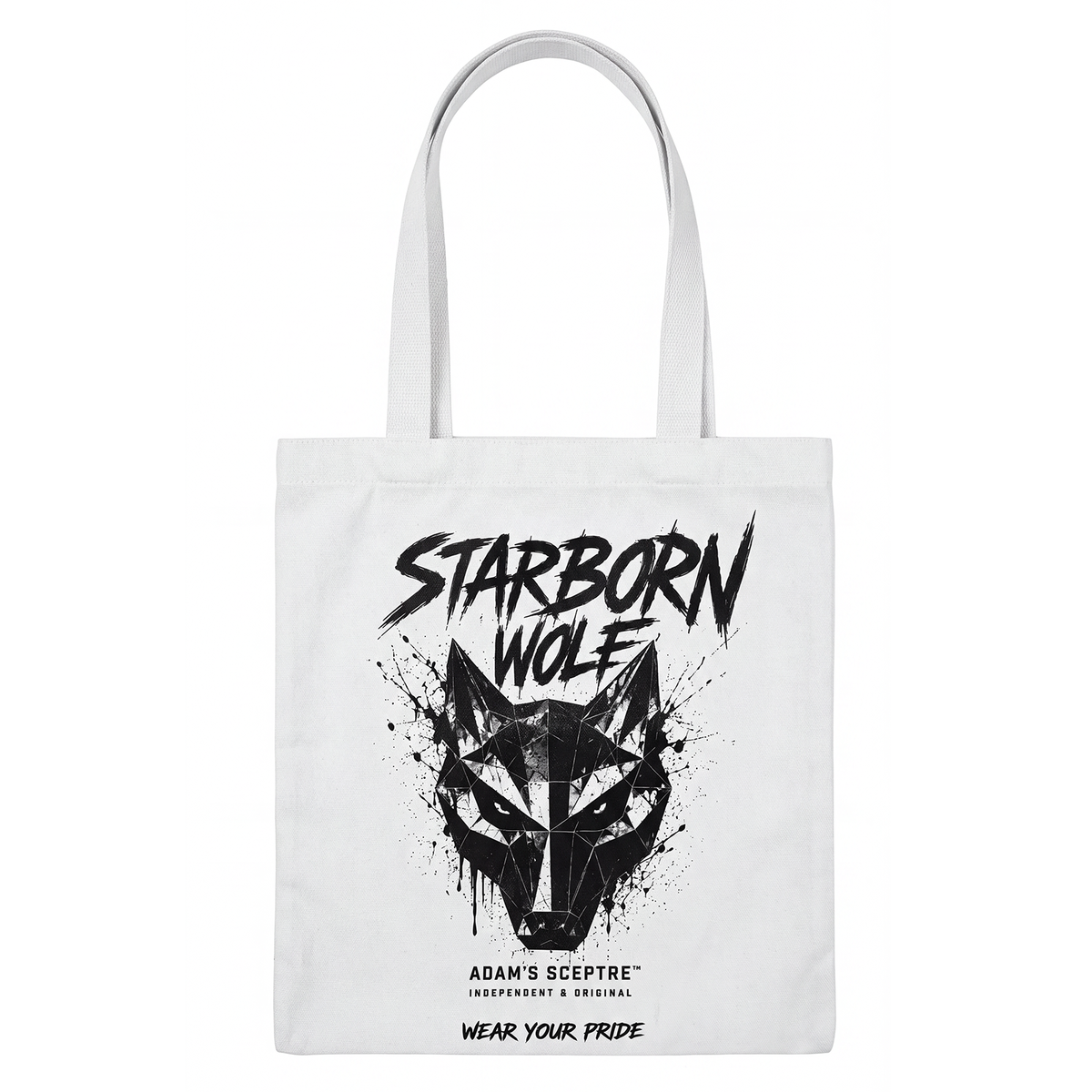 Starborn Wolf Canvas Tote
