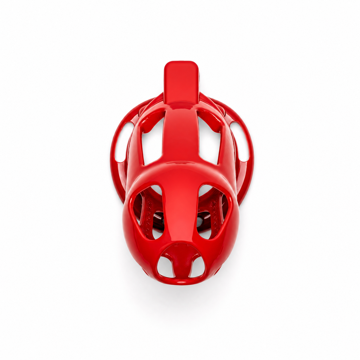 Thorn Chastity Cage Red (XL)