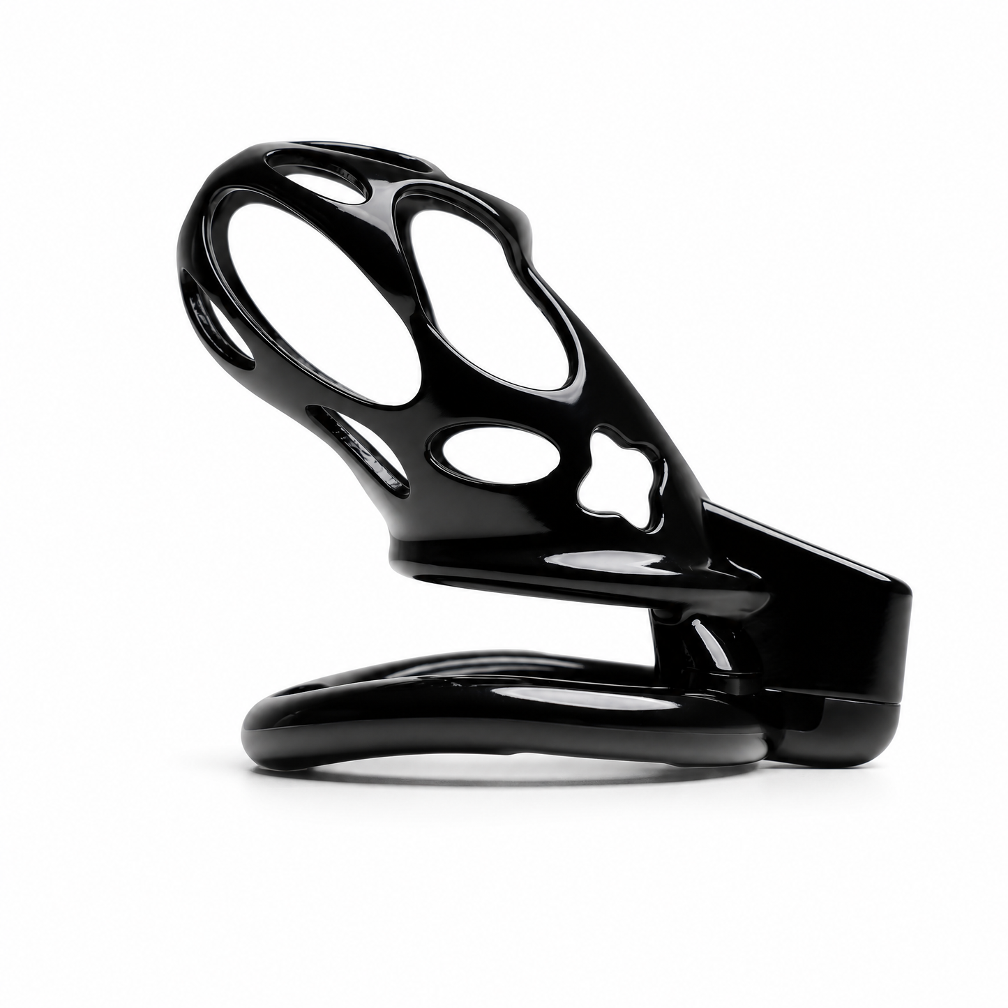 Xeno Chastity Cage Starlight Black 3.43″ M