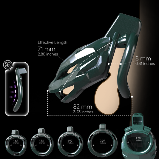 Starborn Serpent Chastity Cage (Standard)